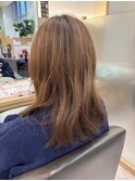 肩下外ハネスタイル