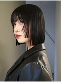 切りっぱなしボブ / 顔まわりカット