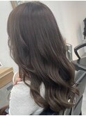 白髪染めのグレージュでリタッチカラー