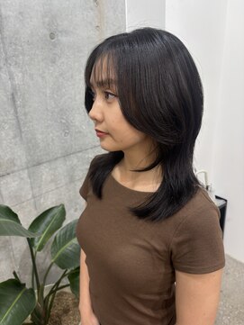 ボンズサロン オモテサンドウ(BONDZSALON OMOTESANDO) 大人のくびれミディ×セミロング【東京表参道/原宿駅】