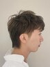 【しゅか指名限定】「メンズヘアセットレクチャー」カット＋眉カット＋マーブ