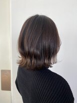 クラップス オル 金沢八景(CLAPS Ore)&nbsp;金沢八景ショートボブ丸みショートイルミナカラー顔周りレイヤー