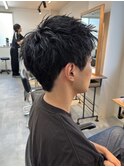 メンズショート/アップバング/スパイキーショート/千葉駅/保立