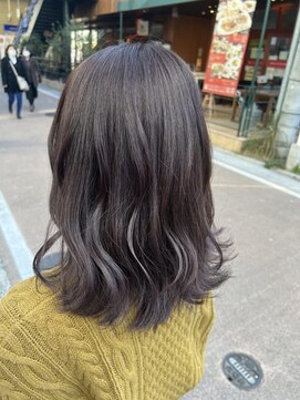 ヘアーザラブズラフズ オーガニカ 北九州(HAIR THE LOVES LAUGHS ORGANICA) ラベンダーブラウン