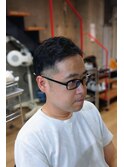 脱ツーブロックベリーショート