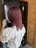 アフターニュース 新潟(afternews)&nbsp;カシスピンク/ダブルカラー/ケアブリーチ/髪質改善/新潟/駅南