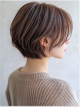 ドアーズ(Door's) 30代40代ショート白髪染めグレイカラーボブ艶栄名駅伏見丸の内