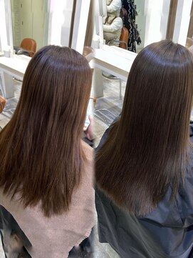 フーバイケンジ(fuu + KENJE) 【misa】sins髪質改善ストレート/ツヤ髪ロング/縮毛矯正