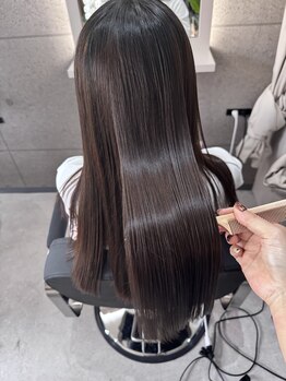 ウニュ(unu.)の写真/【小倉南/徳力】自然な艶感を叶えるトリートメントが人気☆一人ひとりの髪質に合わせてご提案します。