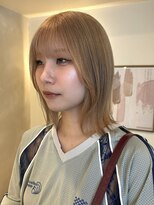 ラヴィズム 栄店(LUVISM) ミディアム/ボブ/レイヤー/ブリーチ/艶カラー/ダブルカラー
