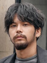 フィフス 大分(fifth)&nbsp;大分くせ毛風シャドウパーマメンズカット微分けマッシュウルフ