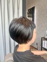 モア ヘアー ラウンジ ハザール 羽沢国大前店(moa hair lounge/ HAZZAR)&nbsp;丸みショートボブ
