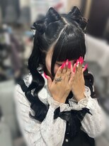 アイビー 新宿(IVY) リボンハーフツイン