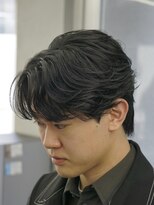 オーバル ジングウマエ(OVARL jingumae)&nbsp;フェザーパーマセンターパートシャドウパーマサーフカール