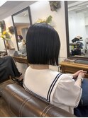  &nbsp;&nbsp;&nbsp;王道人気◎かわかすだけでまとまる顎ラインぱつっとボブ