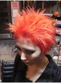 スパイキーショートヘアー