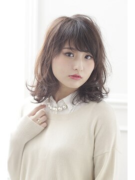 ガランテ(Galante) シースルーバング×ラフかわホイップミディ