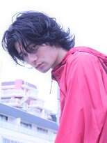 ガズル ハラジュク(GUZZLE HARAJUKU)&nbsp;セミウエットニュアンスミディアムウルフ