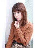 ナチュラルな浮遊感☆上質なツヤのミディアム