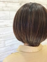 プログレス つくば店(PROGRESS by ヂェムクローバーヘアー) 脱白髪染めからーボブ