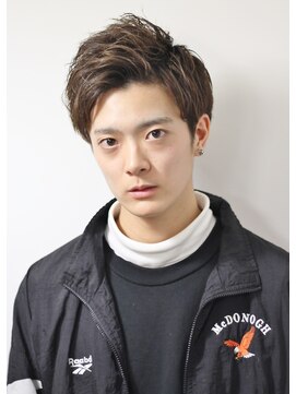 クオンヒール(QUON HEAL) 刈り上げニュアンスパーマフェザーパーマサーフカール