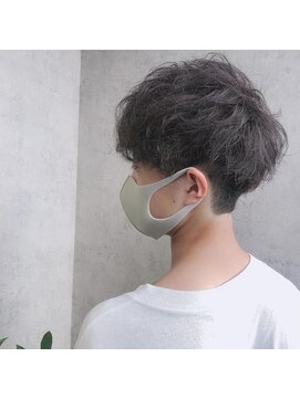 ノア ヘアデザイン 町田店(noa Hair Design) メンズショート×ダークグレー