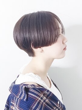 オーブ ヘアー ブランコ 久米川店(AUBE HAIR Blanco) 【AUBE HAIR】ハンサムマッシュショート_ココアブラウン