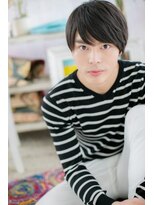 ミック ヘアアンドメイク アップ 駒込店(miq Hair&Make up)&nbsp;ネビージュ斜めバングナチュラルショートマッシュa1