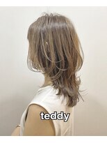 テディ 自由が丘店(teddy) 【テディ】ウルフカット　ウルフボブ　インナーハイライト