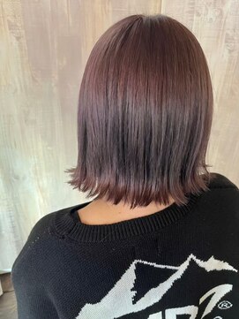 ココカラヘアー ニコ(cococara hair nico) グレープカラー/ハイトーンカラー/20代/30代/40代