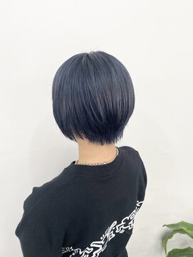 ルヴェルヘアー(Revel hair) ブルーブラックカラー