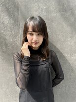 ロンド ストラーダ 心斎橋(Lond strada)&nbsp;シルキーベージュ×グレージュカラー【髪質改善/縮毛矯正】