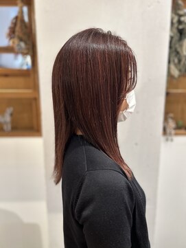 ボスコ 下北沢店(bosco) ハイライトとピンクブラウン【gocci】