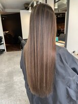 ラフ 難波店(LAFF)&nbsp;#黒髪#ボブルフ#ネビージュ#小顔#ワンレン