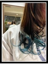 リレーションヘアーデザイン(Relation hair design)&nbsp;裾カラー２