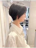 ハンサムショート/丸みショート/前下がりボブ 銀座