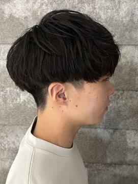 ニアウ 伊勢崎連取店(Niau) メンズマッシュパーマツイストスパイラルパーマ波巻きパーマ