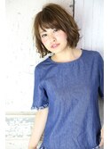 インナーグレージュ/マチルダボブ/前髪/ピンクベージュ/赤羽
