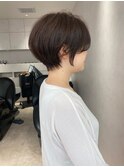ショート/前髪カット/顔周り×ブリーチなし/髪質改善[池袋]
