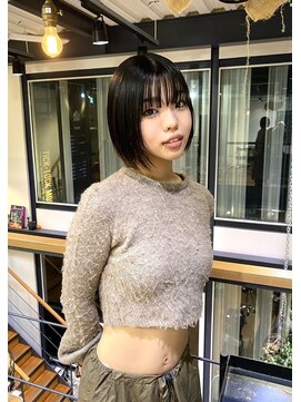 チックタック モーガン モデル(TICK-TOCK MORGAN Model) 艶髪パツっとボブ