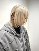 ジゼル(gisele)&nbsp;(戸澤)ブロンド×レイヤーボブ