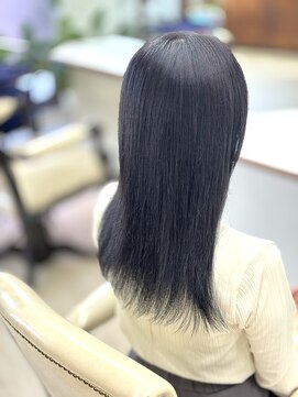 リジェネ ケアカラー/トーンダウン/ブルーブラック