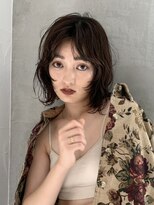 ロンドエニカ 大宮(Lond enika)&nbsp;切りっぱなしボブエアリーロングピンクブラウン美髪のススメ大宮