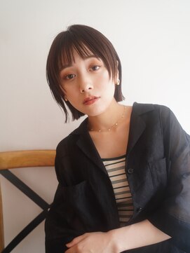 ガーランド (Garland) 切りっぱなしボブ/ワイドバング/前髪/原宿神宮前