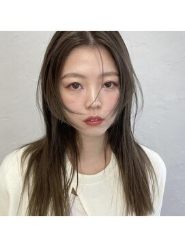 シェス 梅田茶屋町(shes) フェイスレイヤー+ベージュカラー