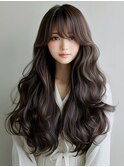 ★グレージュデザインカラーハッシュカットツートンカラーボブ
