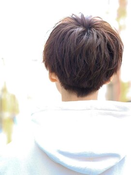 リップス 仙台annex(LIPPS) Cカールパーマニュアンスパーママッシュツーブロック