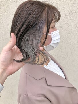 ル クール(Le Coeur.) 『イヤリングカラーホワイトベージュ』by 川島