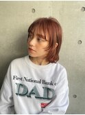 【e.dit tokyo miu】ボブレイヤーベージュカラー