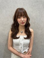 ロンド レア 天神大名店(Lond Le’a) ピンクカラー/暖色カラー/レイヤーカット/韓国ヘア/顔周りカット